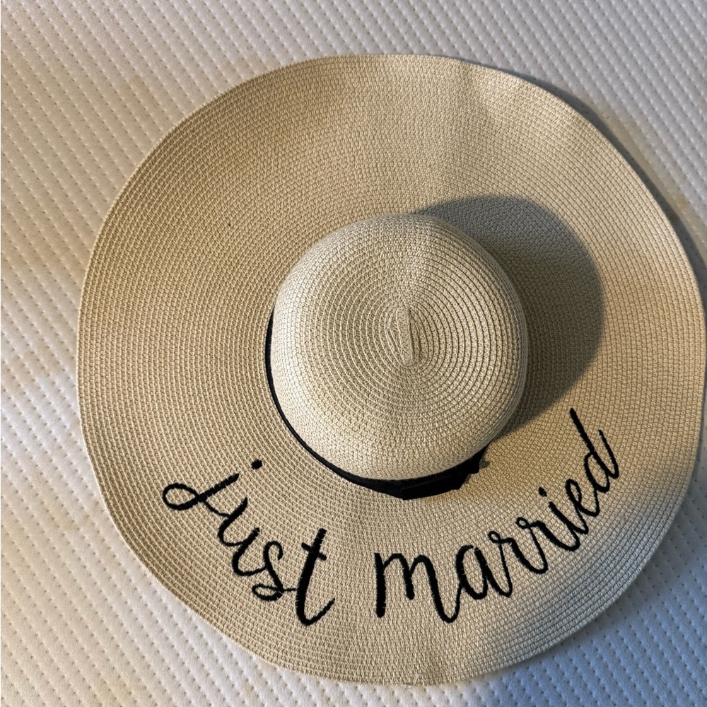 Just married hat